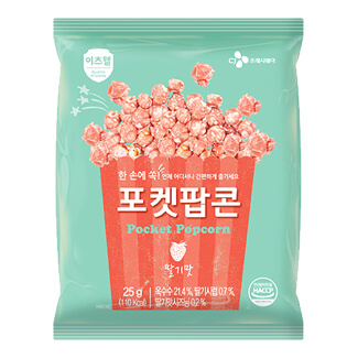 Pocket Popcorn-Strawberry Popcorn