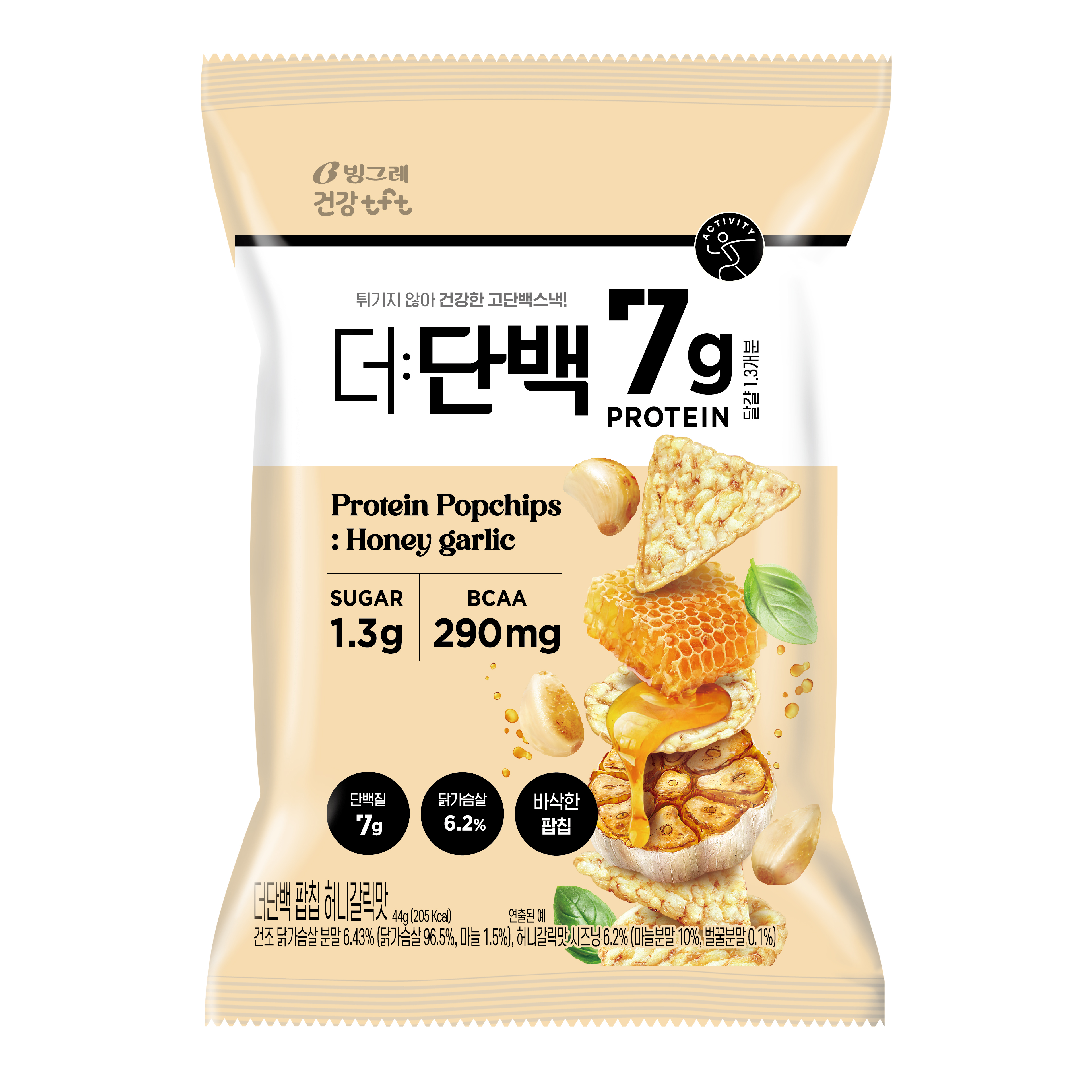 더단백 팝칩 허니갈릭맛